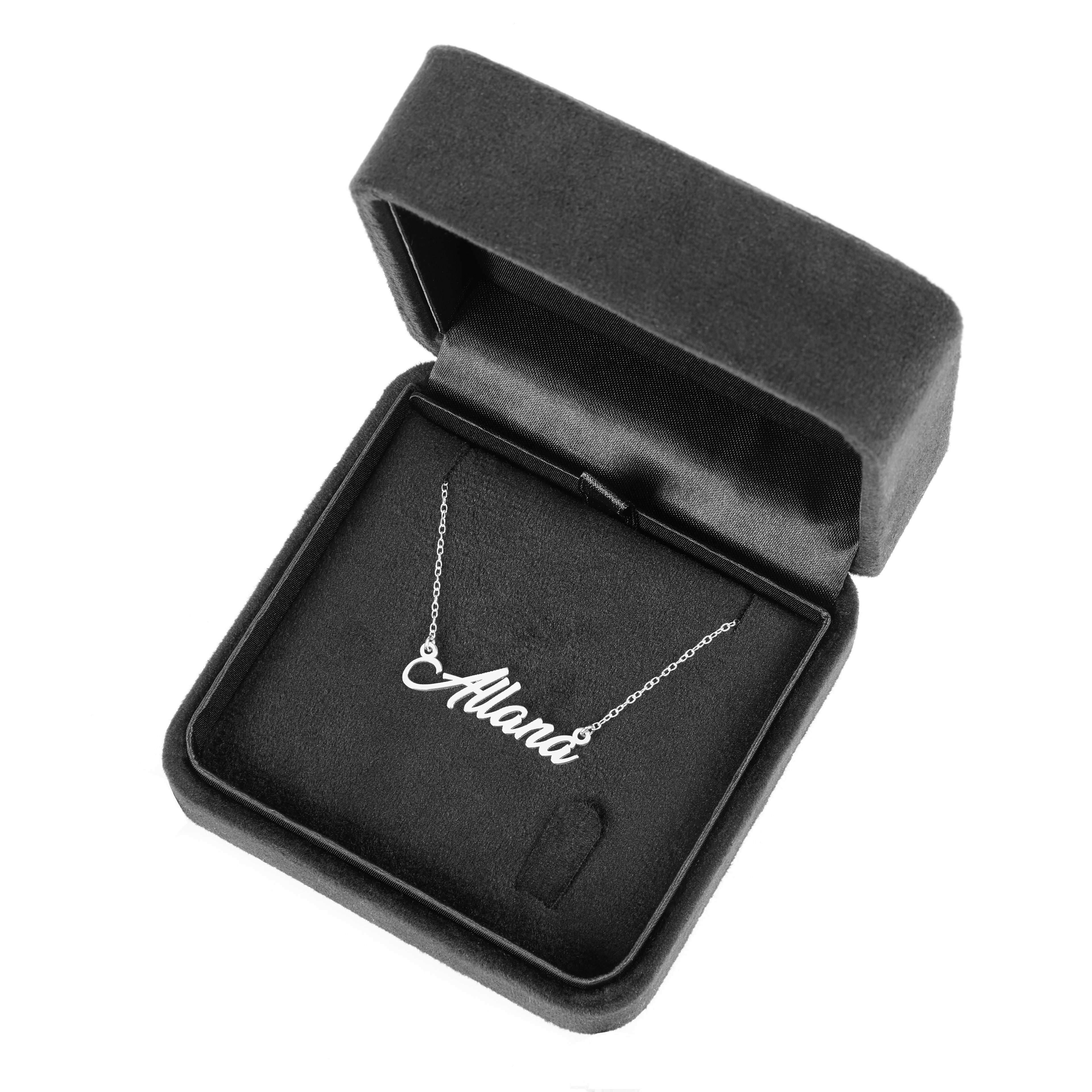 Solid Sterling Silver Custom Name Necklace